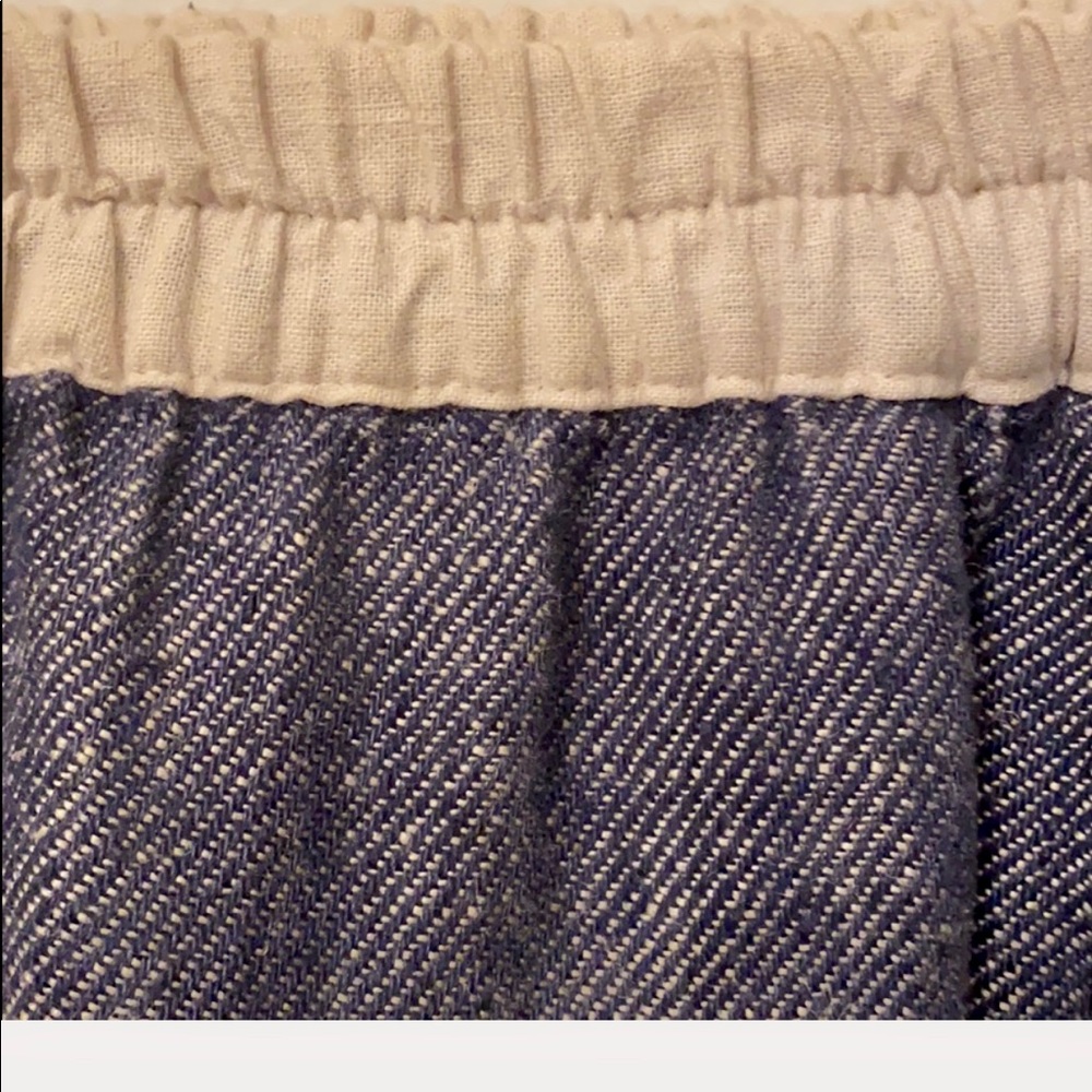 Sumi Sumi Midi Linen Skirt Size 1 View 2